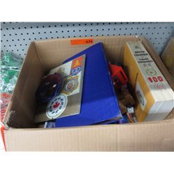 Box of assorted items