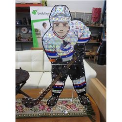 Vancouver Canucks light up Christmas decoration