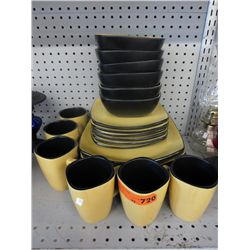 Corelle "Hearthstone"  stoneware 24 piece set