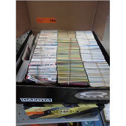 Box of hockey cards