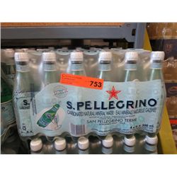 Case of San Pellegrino water