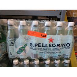 Case of San Pellegrino water