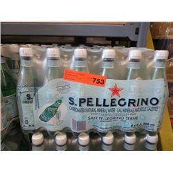 Case of San Pellegrino water