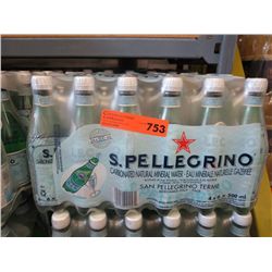 Case of San Pellegrino water