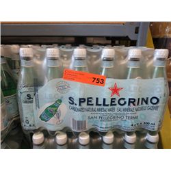 Case of San Pellegrino water