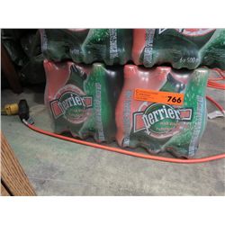 Case of Perrier pink grapefruit carbonated water