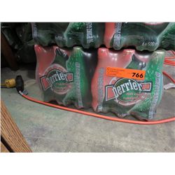 Case of Perrier pink grapefruit carbonated water