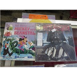 Vintage Read-along books and records