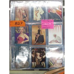 17 count 1993 Marilyn Monroe Cards & Wrapper