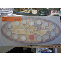 1999 Canadian Millennium $25 set