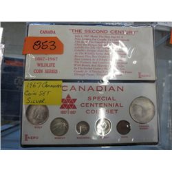 1967 Silver Special Centennial coin set