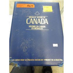 31 Proof Canadian Medallions