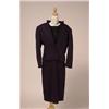 Image 1 : basile dress and jacket All in wool, the dress is comprised of a black sleeveless knit top with a...