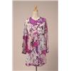 Image 1 : peignoir top BY emilio PUCCI FOR FORMFIT ROGERS The nylon bed jacket is printed with signature in...