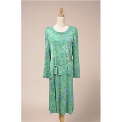 averardo Bessi two piece dress In silk jersey, the dress is printed with signature in shades of j...
