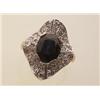 Image 1 : sapphire, diamond and gold ballerina cluster ring The ring is in 14K yellow and white gold, fea...