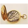 Image 1 : patek phillippe pocketwatch The round polished hunter case is in 18K yellow gold, signed W.W. Wat...