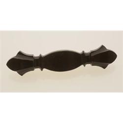 antique onyx bar pin The carved onyx bar pin has stylized anthemion ends, and is mounted on a con...