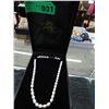 Image 2 : White Fresh Water Pearl strand necklace