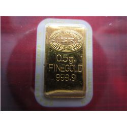 Istanbul .999 gold bar .5 g