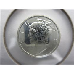 American Mercury Head Silver coin