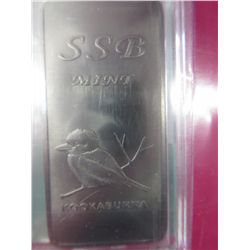 Two Australian .999 Titanium bars