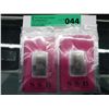 Image 2 : Two Australian .999 Titanium bars