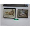 Image 1 : 2 Vintage framed  prints - Kreighoff & Rigden