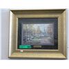 Image 1 : Framed print by Thomas Kincaid