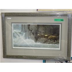 "Fishing Hole" by Robert Bateman - signed
