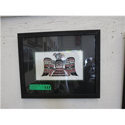 Richard Shorty print. "Thunderbird"