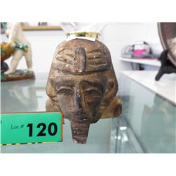 Egyptian Marble carving, 4" x 4"