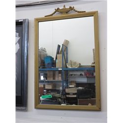 Framed mirror 24"  x 34"