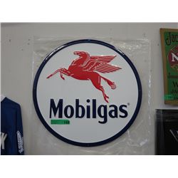 Mobile Gas sign 23" dia.