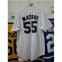 Hideki Matsui autographed Yankee Jersey