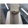 Image 1 : Diamond Solitaire ring in10KT yellow Gold setting