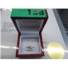 Image 2 : Diamond Solitaire ring in10KT yellow Gold setting