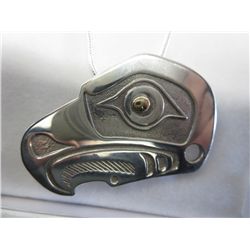 RARE First Nations Unisex Eagle Pendant/Pin