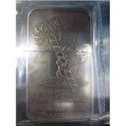 Silver bar, 1 Troy oz. of 0.999 Silver