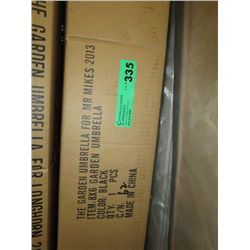 Mr. Mike's black 8' x 6' patio umbrella - NEW