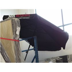 Mr. Mike's black 8' x 6' patio umbrella - NEW