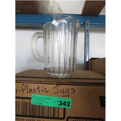 6 plastic 2L pitchers