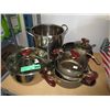 Image 1 : Set of pots and pans