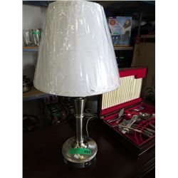 Internet ready lamps with extension outlet plug