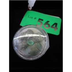 Small polished Emerald