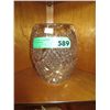 Image 1 : Depression glass vase - Purpling