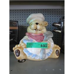 Ceramic cookie jar