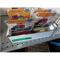 4 x 1970 Matchbox collectors cars