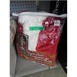 Santa suit in bag
