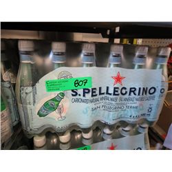 Case of San Pellegrino water